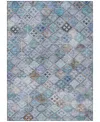 Addison Chantille Machine Washable Acn1081 8'x10' Area Rug In Blue