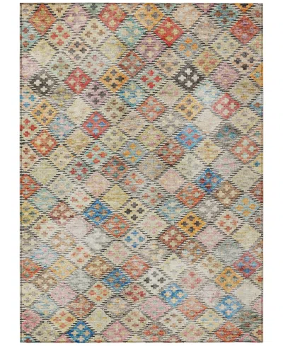 Addison Chantille Machine Washable Acn1081 8'x10' Area Rug In Paprika