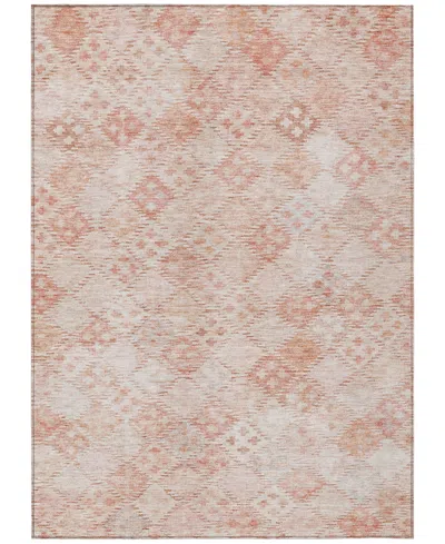 Addison Chantille Machine Washable Acn1081 8'x10' Area Rug In Pink