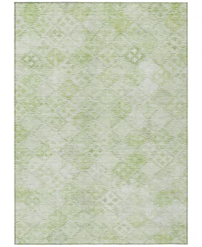 Addison Chantille Machine Washable Acn1081 8'x10' Area Rug In Sage
