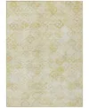 Addison Chantille Machine Washable Acn1081 9'x12' Area Rug In Ivory