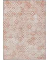 Addison Chantille Machine Washable Acn1081 9'x12' Area Rug In Pink