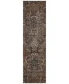 Addison Chantille Machine Washable Acn1082 2'3"x7'6" Runner Area Rug In Cocoa