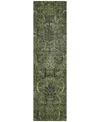 Addison Chantille Machine Washable Acn1082 2'3"x7'6" Runner Area Rug In Olive