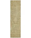Addison Chantille Machine Washable Acn1082 2'3"x7'6" Runner Area Rug In Wheat