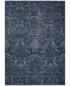 Addison Chantille Machine Washable Acn1082 8'x10' Area Rug In Navy