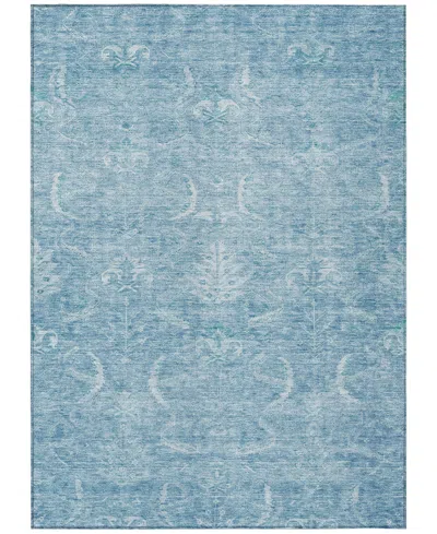 Addison Chantille Machine Washable Acn1083 2'6"x3'10" Area Rug In Mist