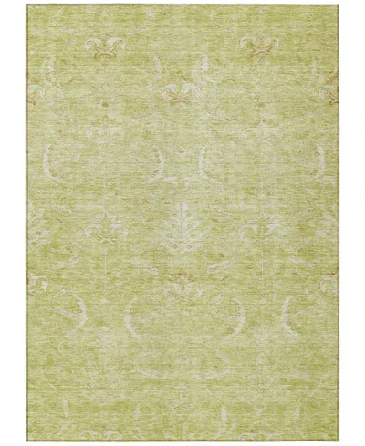 Addison Chantille Machine Washable Acn1083 9'x12' Area Rug In Grass