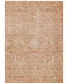 Addison Chantille Machine Washable Acn1083 9'x12' Area Rug In Salmon