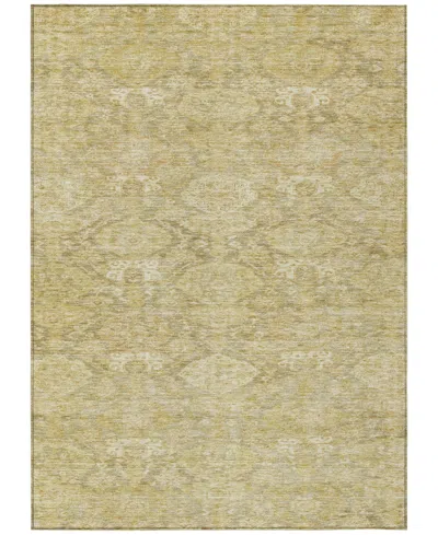 Addison Chantille Machine Washable Acn1084 2'6"x3'10" Area Rug In Wheat