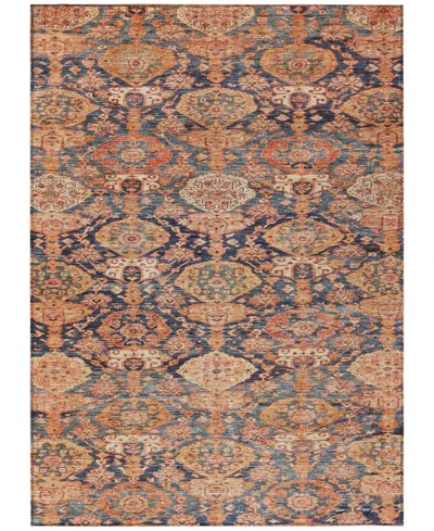 Addison Chantille Machine Washable Acn1084 5'x7'6" Area Rug In Terracotta