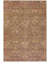 Addison Chantille Machine Washable Acn1084 8'x10' Area Rug In Brown