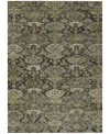 Addison Chantille Machine Washable Acn1084 8'x10' Area Rug In Charcoal
