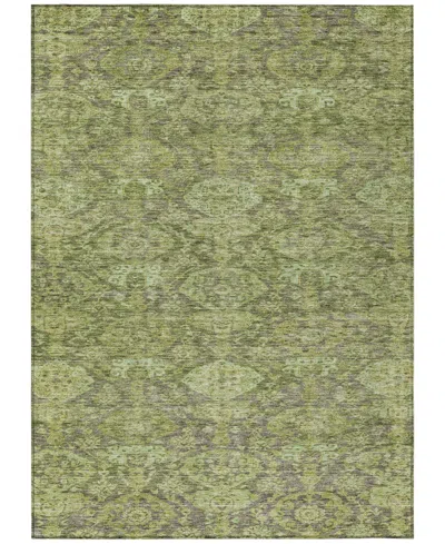 Addison Chantille Machine Washable Acn1084 8'x10' Area Rug In Green