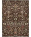Addison Chantille Machine Washable Acn1085 5'x7'6" Area Rug In Chocolate