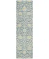 Addison Chantille Machine Washable Acn1086 2'3"x7'6" Runner Area Rug In Mist