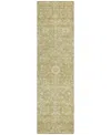 Addison Chantille Machine Washable Acn1086 2'3"x7'6" Runner Area Rug In Tan