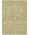 Addison Chantille Machine Washable Acn1086 5'x7'6" Area Rug In Tan