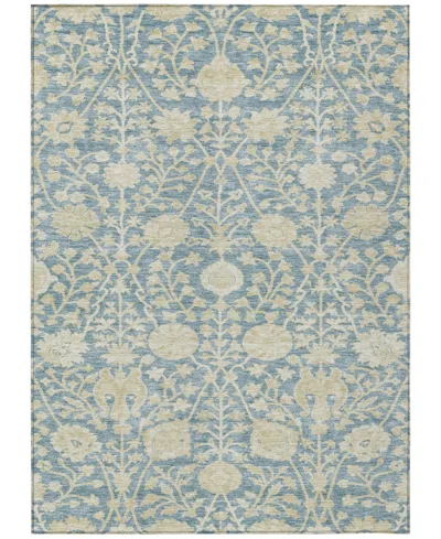 Addison Chantille Machine Washable Acn1086 8'x10' Area Rug In Mist