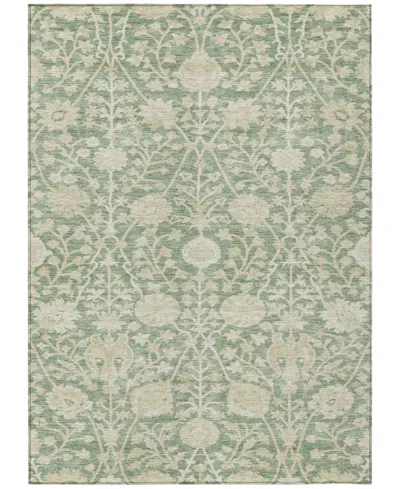 Addison Chantille Machine Washable Acn1086 9'x12' Area Rug In Grass