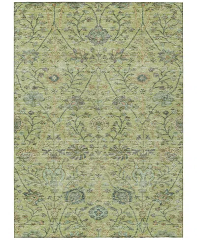 Addison Chantille Machine Washable Acn1087 5'x7'6" Area Rug In Mint