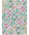Addison Chantille Machine Washable Acn1088 8'x10' Area Rug In Teal