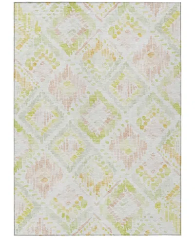 Addison Chantille Machine Washable Acn1088 9'x12' Area Rug In Pink