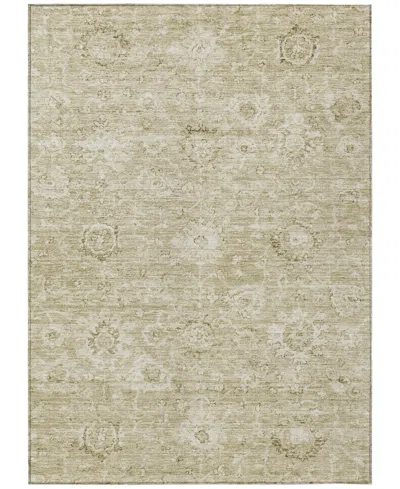 Addison Chantille Machine Washable Acn1089 2'6"x3'10" Area Rug In Beige