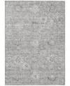 Addison Chantille Machine Washable Acn1089 9'x12' Area Rug In Gray