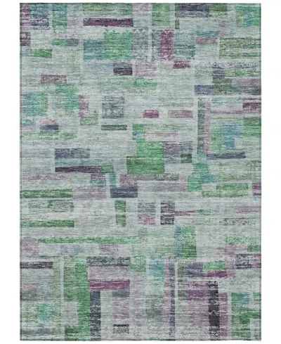 Addison Chantille Machine Washable Acn1090 3'x5' Area Rug In Grass