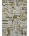 Addison Chantille Machine Washable Acn1090 3'x5' Area Rug In Taupe