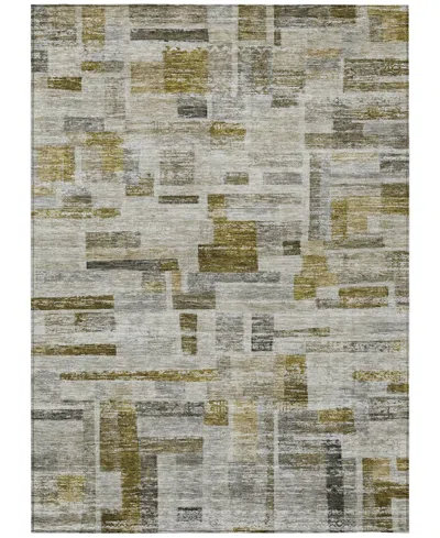 Addison Chantille Machine Washable Acn1090 3'x5' Area Rug In Taupe