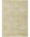 Addison Chantille Machine Washable Acn1091 10'x14' Area Rug In Tan