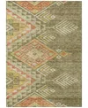 Addison Chantille Machine Washable Acn1091 8'x10' Area Rug In Green