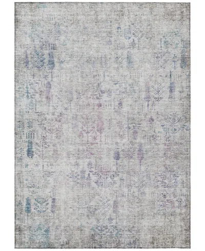 Addison Chantille Machine Washable Acn1092 8'x10' Area Rug In Ivory