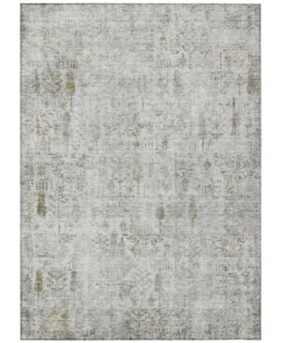 Addison Chantille Machine Washable Acn1092 Rug Collection In Silver