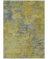 Addison Chantille Machine Washable Acn1093 8'x10' Area Rug In Gold