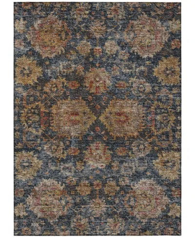 Addison Chantille Machine Washable Acn1094 2'6"x3'10" Area Rug In Navy