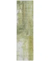 Addison Chantille Machine Washable Acn1095 2'3"x7'6" Runner Area Rug In Sage