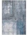 Addison Chantille Machine Washable Acn1095 8'x10' Area Rug In Blue