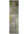 Addison Chantille Machine Washable Acn1096 2'3"x7'6" Runner Area Rug In Taupe