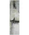Addison Chantille Machine Washable Acn1097 2'3"x7'6" Runner Area Rug In Sage