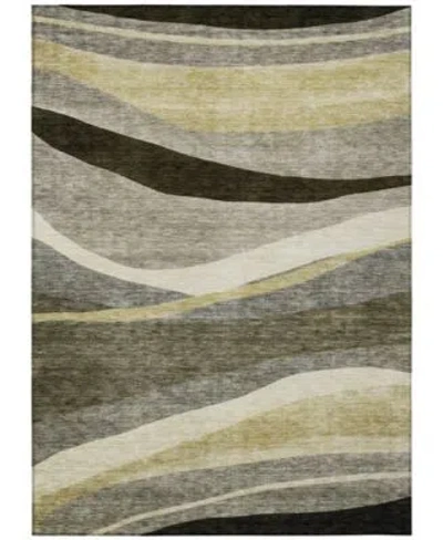 Addison Chantille Machine Washable Acn1098 Rug Collection In Taupe