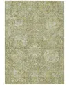 Addison Chantille Machine Washable Acn1101 5'x7'6" Area Rug In Sage