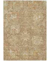 Addison Chantille Machine Washable Acn1101 9'x12' Area Rug In Khaki