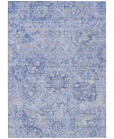 Addison Chantille Machine Washable Acn1102 2'6"x3'10" Area Rug In Mist