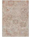 Addison Chantille Machine Washable Acn1102 8'x10' Area Rug In Coral