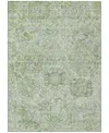 Addison Chantille Machine Washable Acn1102 9'x12' Area Rug In Mint