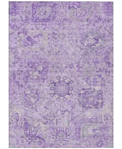 Addison Chantille Machine Washable Acn1102 Area Rug Collection In Purple