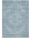 Addison Chantille Machine Washable Acn1104 5'x7'6" Area Rug In Mist